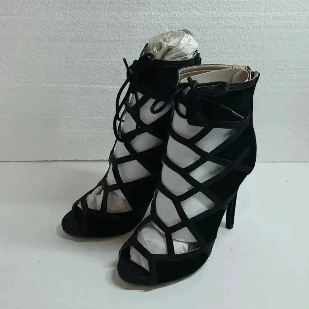 Qupid open toe back closure sandals
